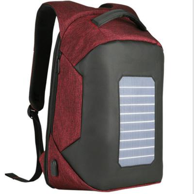 China Solar Panel Charging Water Resistant Solar Backpack For Mobile Phones And Device 5V Z15 Power Supply for sale