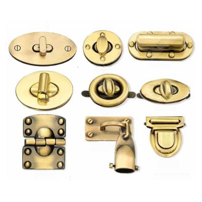 China Premium Quality OEM ODM Manufacturer Metal Luggage Hardware Luxury Quality Bag Lock For Bags for sale