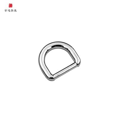 China Casual / Sporty Custom Gold Metal D-ring For Handbag for sale