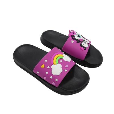 China Fashion Trend Summer Wholesale Kids Bathroom Cartoon Slippers Boys And Girls Kids Slippers PVC Outdoor Stimulating Handsome With EVA Sole for sale