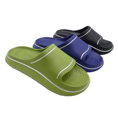 China Wholesale Fashion Men's Fashion Trend China Supplier EVA Beach Slides Shoes Indoor Summer Outdoor Bedroom Slippers For Men Customization for sale