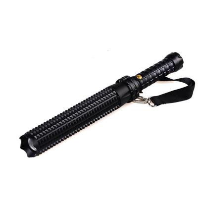 中国 1000lm Self Defense T6 Military Zoom Torch Tactical Telescopic Stick Weapons Rechargeable LED Flashlight 販売のため