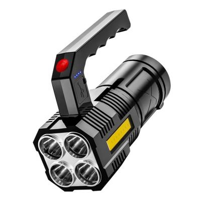 中国 Factory Wholesale Handheld Led Rechargeable Searchlight Outdoor, Double Head Searchlight Spotlight Work Light Glare Searchlight 販売のため