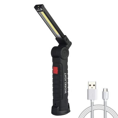 China USB Rechargeable LED Work LampBeam Led   Foldable Powerful Magnet Handheld Portable for sale