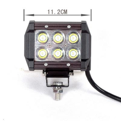 China square 13.5 Inch 18W Automotive led work light for Excavator crane for sale