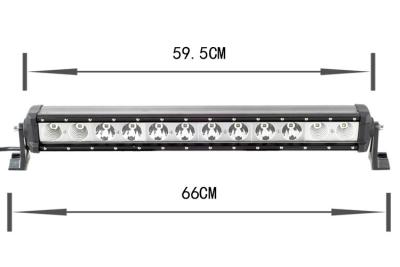 Chine guide optique mené des véhicules à moteur élevé de pouce 120W de la puissance 25 pour tous terrains/camions à vendre