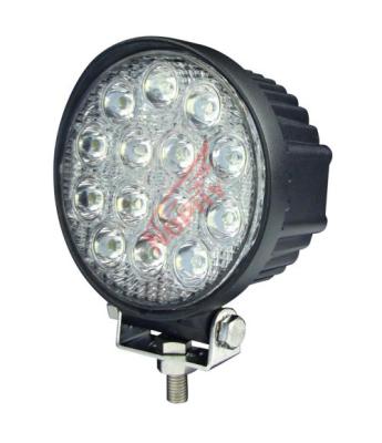 Chine éclairage des véhicules à moteur de travail LED d'entraînement de 42W IP67 de couleur blanche des lumières 6000K pour outre de la route à vendre