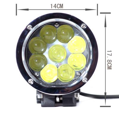 China Auto Waterdichte 45Watt leidde het Werklichten voor Tractoren, van de LEIDENE van 6000K CREE de Vloedstraal het Werkverlichting Te koop