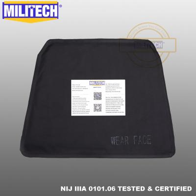 China Twaron Aramid MILITECH NIJ IIIA 3A 0101.06&NIJ 0101.07 Groin Armor Plate Set HG2 Groin Protector Bulletproof Pouch for sale