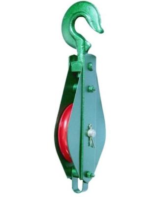 Chine Green Color Pulley Block With Hook  Snatch Block With Hook For Building Material Shops, Manufacturing Plant à vendre