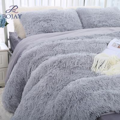 China Anti-pilling Double Sided 100% Polyester Luxury Hair Blankets Velvet Plush Mink Sherpa Fleece Long Throw Blanket for sale