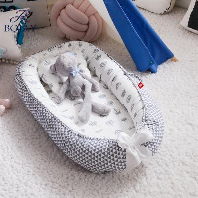 China Cotton Cozy Blanket Newborn Nest Sleep Sofa 0-12 Months Portable Nest Bed Baby Crib Carry Cuddle Cradle Baby Cribs Baby Nest for sale