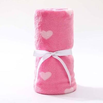 China Low MOQ High Quality Super Soft 100% Polyester Flannel Fleece Anti-pilling Cheap Price Ultra Soft Mink Baby Blanket For Unisex for sale