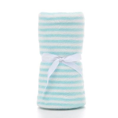 China Anti-pilling 75 100 cm Very Soft Soft Fleece 100% Polyester Flannel 240 Gsm Ultra Mink Baby Blanket For Unisex for sale