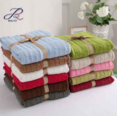 China HOT 100% Cotton Baby Blanket Summer Knitting Kids Sleep Blanket Cheap for sale