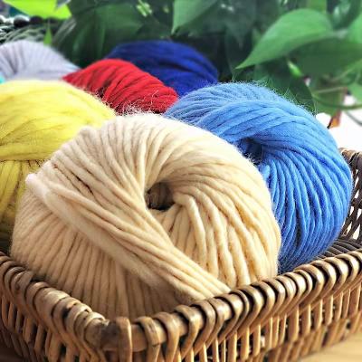 China Bojay Quality Anti-pilling 66S Bulky Knit Crochet 100% Merino Wool Yarn for sale