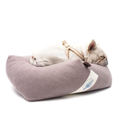 China New Design Pentagon Shape Anti Function Dog Cloth Anti Slip Friends LS Bottom Breathable Energetic Pet Bacterial Bed For All Season for sale