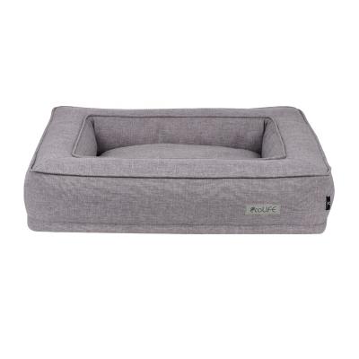 China LS Sustainable Energetic Friends Eco Friendly Dog Bed With Removable Cover And Anti Slip Bottom For All Seasons for sale