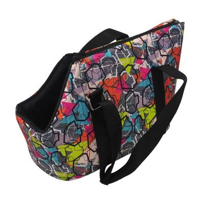 China LS Energetic Small Animal Friends Fashion Portable Waterproof Anti Slip Wind Proof Fixing Hook Bottom Dog Carrier Bag for sale