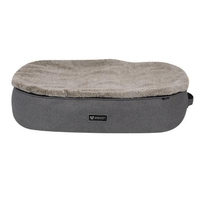 China New Design Removable Energetic Luxury Multi Function Plush Friends Removable Blanket LS Dog Cushion With Detachable Cover For All Season for sale