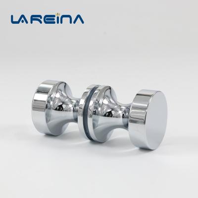 China SS316 Modern High Quality Glass Shower Door Knob Handle Shower Sliding Door Knobs for sale