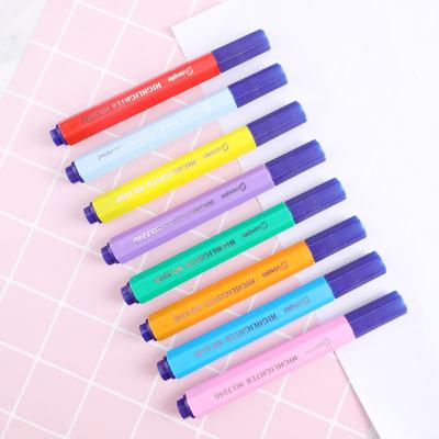 China Office & School Markers Student Marker Candy Color Highlighter Pen Fluorescent 8 Colors Pen Marker Pen for sale