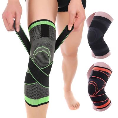 China Popular adjustable comfort is not easy to slip support unique two-way knee pad for sale