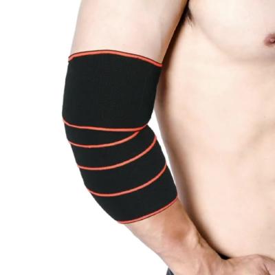 China Factory Wholesale Popular Elastic Adjustable Sports Outdoor Breathable Elbow Compression Support for sale