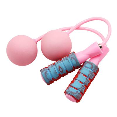 China Popular Fashion Comfortable Fitness Unraveled Weighted Ball Bearing Weighted Jump Rope Cordless Jump Rope For Health Training for sale