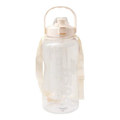 China 2022 Hot Sale 3000ml Large Capacity Modern Wholesale Portable Outdoor Clear Plastic Drinking Bottle For Gym for sale