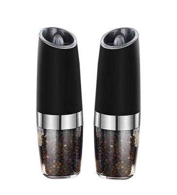 China Manufacturers Stocked Spot Gravity Induction Stainless Steel Electric Automatic Pepper Grinder for sale