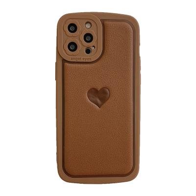 China Luxury Clear Fashion Heart Pattern Phone Case For iPhone11 12 Max xr 7 8Plus 13 pro xs for sale