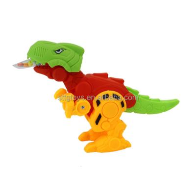 China Cartoon Toys Dinosaur Sugar Candy Toys Cartoon Toy And Sweet Wholesale Plastic for sale