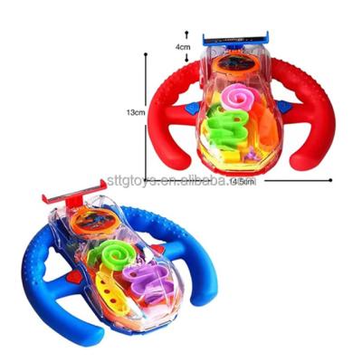 China Cartoon Toys Hot Sale Plastic Jelly Bean Candies And Toys Steering Soft Wheel With Puzzle Toy Candy for sale