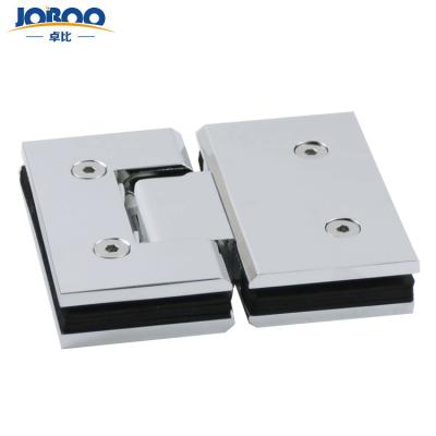 China Joboo Latest Bulk Sale Modern Solid Brass Wall Mount Shower Screen 180 Degree Polished Standard Hinges for sale