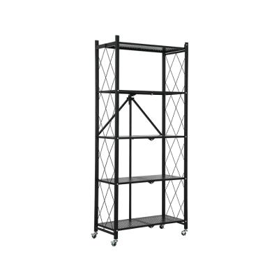 China Suitable For Foldable Outdoors Storage Buries Kitchen Corner Storage Rack Shelves Living Room Sehlves Storage for sale