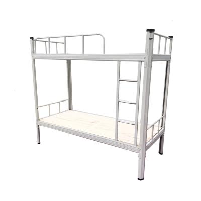 China Nailhead Balance School Student Bunk Beds Steel Bunk Bed For Adults Metal Frame Bunk Bed for sale