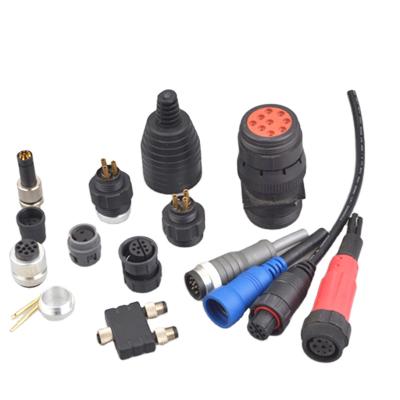 China Automotive Die Cast 5Pin M6 M8 M12 IP68 Waterproof Connector for sale