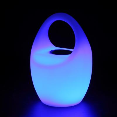 China Wireless Charger For Mobile Phone Color Changing LED Light Music Player By Remote Control And Rechargeable for sale