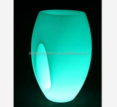 China Modern LED Lighted Planter Pots / LED Flower Pot Wholesale for sale