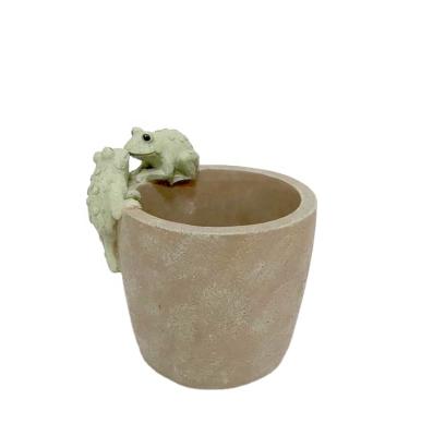 China Other HOME DECOR RESIN KISSING FROGS PLANTER for sale