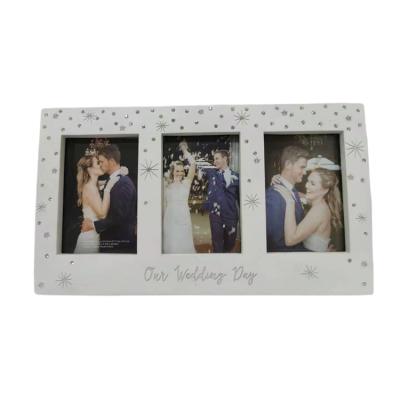 China OPENING THE WEDDING DAILY RESIN 3 Resin PHOTO FRAME 