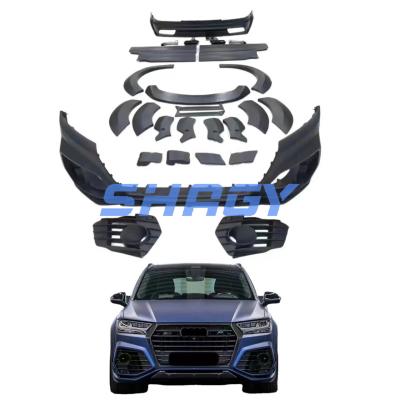 Cina Audi Q7 Body Kit Q7 Upgrade ABT Style Front Bumper Rear Bumper Wide Body Kit in vendita