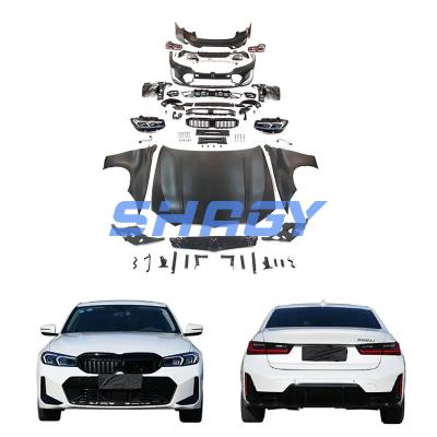 Cina 2013-2019 BMW Serie 3 F30 F35 Aggiornamento a G20 LCI Body Kits F30 F35 in vendita