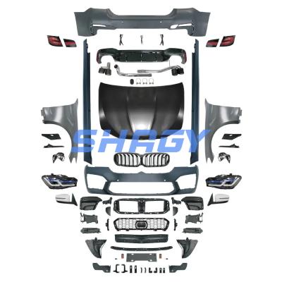 China BMW F10 Body Kit Upgrade naar G30 G38 M Tech Model Gewijzigde autocarrosserieonderdelen Te koop