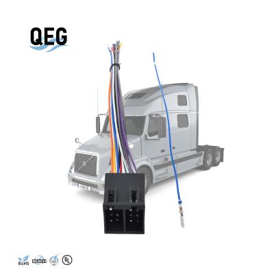 China OEM Custiomized ODM Electronic/Electronic Wiring Harness for Volvo Truck 16 Pin Male Plug Wire Harness for sale