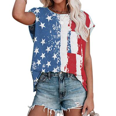 China America Girls Long Sleeve Printing Ugly Casual Women's T-Shirts Plus Size T Shirts for sale