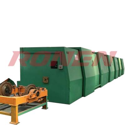 China Building Material Shops Medium Frequency Induction Heating Tempering Furnace PC Strand Production Line for sale