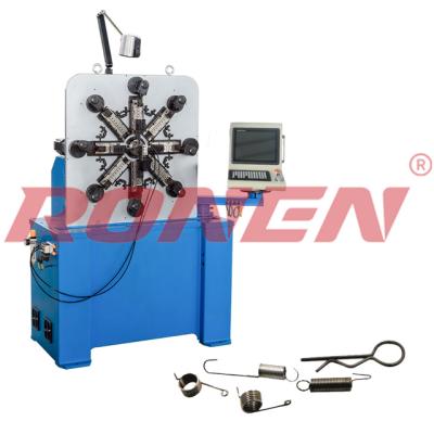 China Electronic Devices 4 Decreases 2.5 Mm Automatic CNC Guides Machine For Special Dovetail Clip Shape Spring for sale