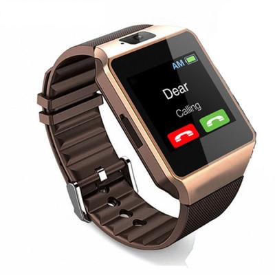 China DZ09 Android touch screen watch smart phone sports smartwatch support SIM TF card BT camera dz09 for sale